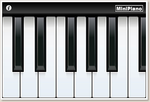 ピアノのアプリ