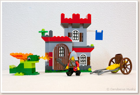 LEGO レゴ 基本セット 戦士とドラゴン 5929