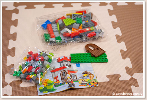 LEGO レゴ 基本セット 戦士とドラゴン 5929：パッケージ内容