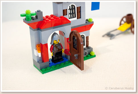 LEGO レゴ 基本セット 戦士とドラゴン 5929：扉