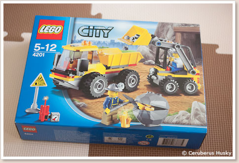 LEGO レゴ CITY シティ ゴールドマイナー ダンプカーとローダー 4201