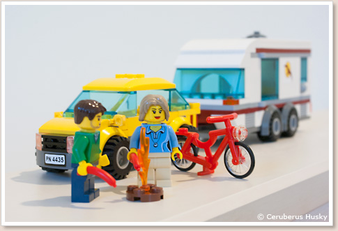 LEGO レゴ CITY シティ キャンピングワゴン 4435