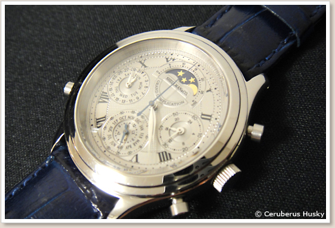 専用 シェルマン　グランドコンプリケーション　プレミアム(電池切れ) シェルマンのグランドコンプリケーションの時計修理・電池交換は